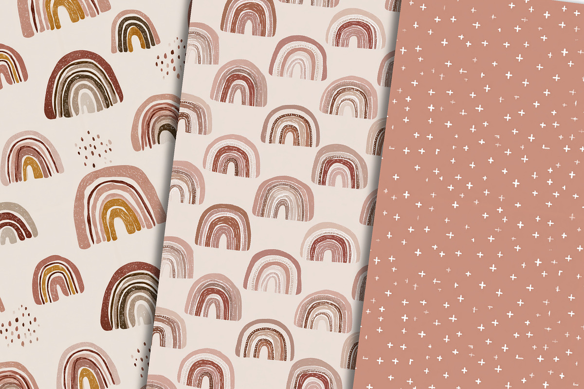Boho Seamless Digital Paper, a Pattern Graphic by Libby Wishes (Photo 4 of 5)