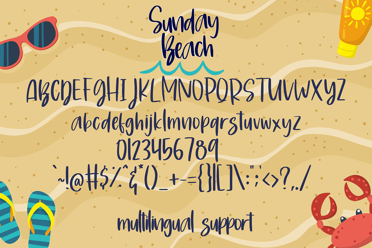 Sunday Beach - Handwritten Font preview 5