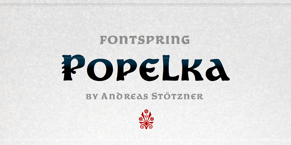 Popelka, a Serif Font by Andreas Stötzner (Photo 7 of 11)
