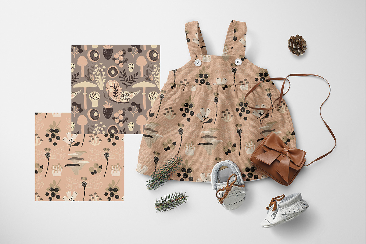 Mystical Insect Patterns, a Pattern Graphic by Annakniaz (Photo 4 of 10)