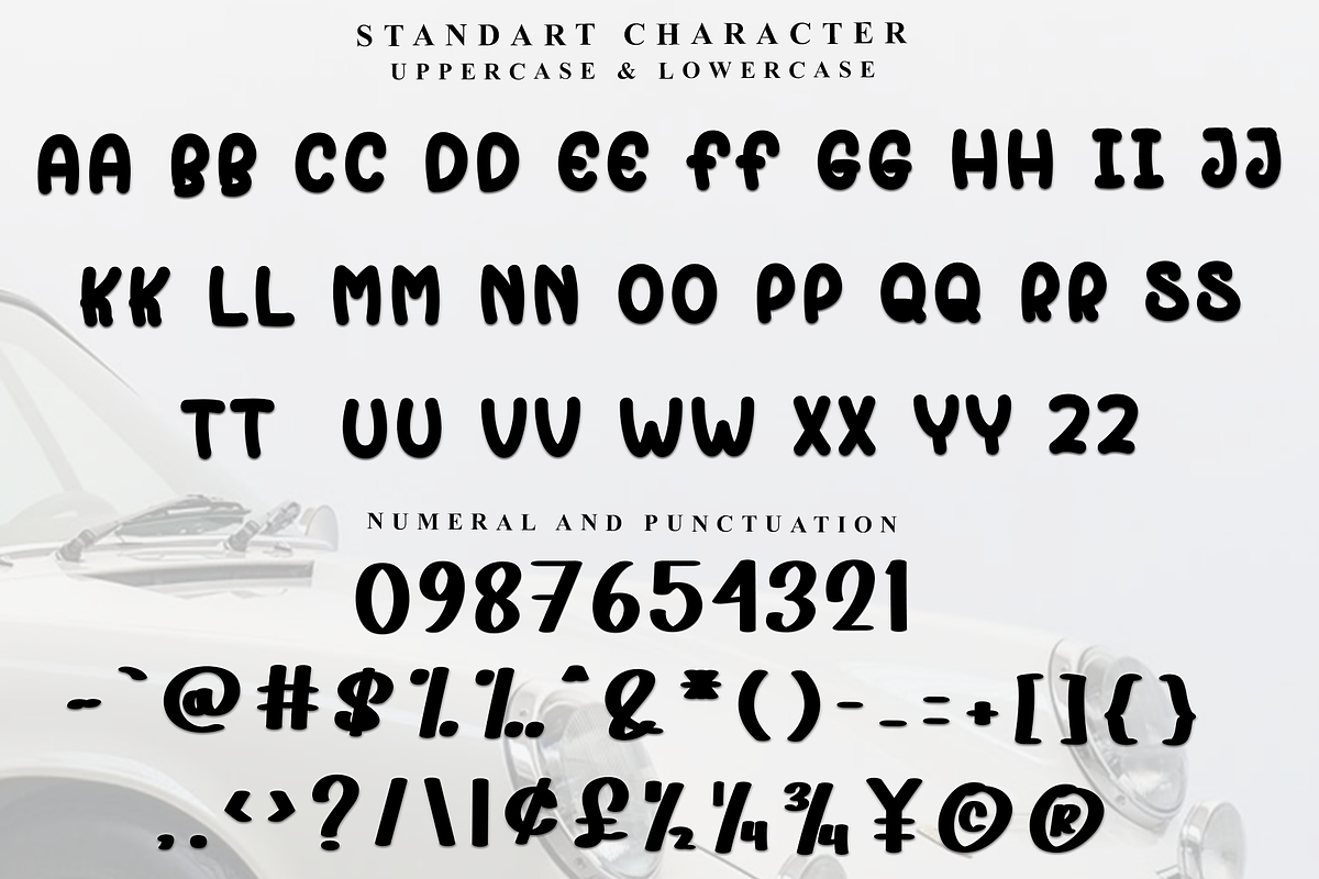 Unique, a Script Font by FreshTypeINK (Photo 3 of 7)