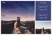 30 Purple Sky Overlays, a Texture Graphic by LovePhotoMoment (Thumbnail 2 of 10)