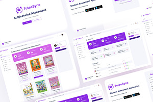 TuteeSync- Web app redesign Concept, an App Template by Sujun Baidyaa
