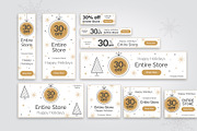 20 Christmas Promo Banners, a Templates & Theme by MotoCMS (Thumbnail 3 of 3)