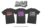 Maxtield [+Bonus Splatter], a Blackletter Font by Garisman Std (Thumbnail 3 of 10)