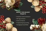 VINTAGE CHRISTMAS CLIPART COLLECTION, a Seasonal Illustration by Some Little Things (Thumbnail 6 of 8)