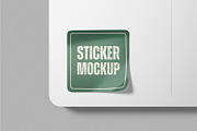 Sticker Mockup, a Product Mockup by Amigos__46 (Thumbnail 5 of 10)