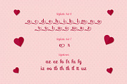 Cimory Love Typeface, a Script Font by alit design (Thumbnail 5 of 15)