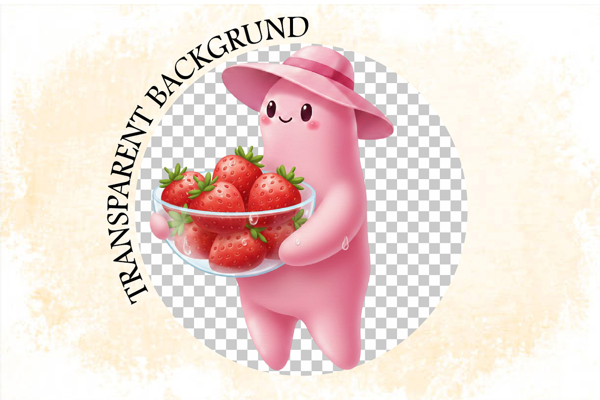 Whimsical Pink Summer Poolside Clipa, an Illustration by SVGArt (Photo 6 of 9)