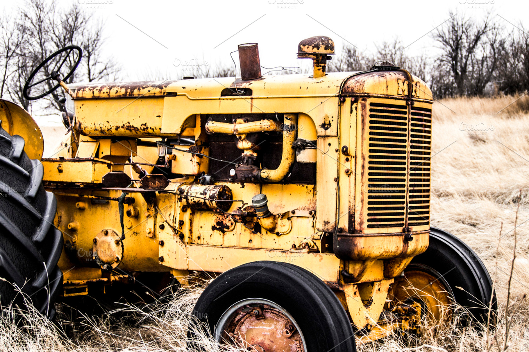 Tractor stock picture