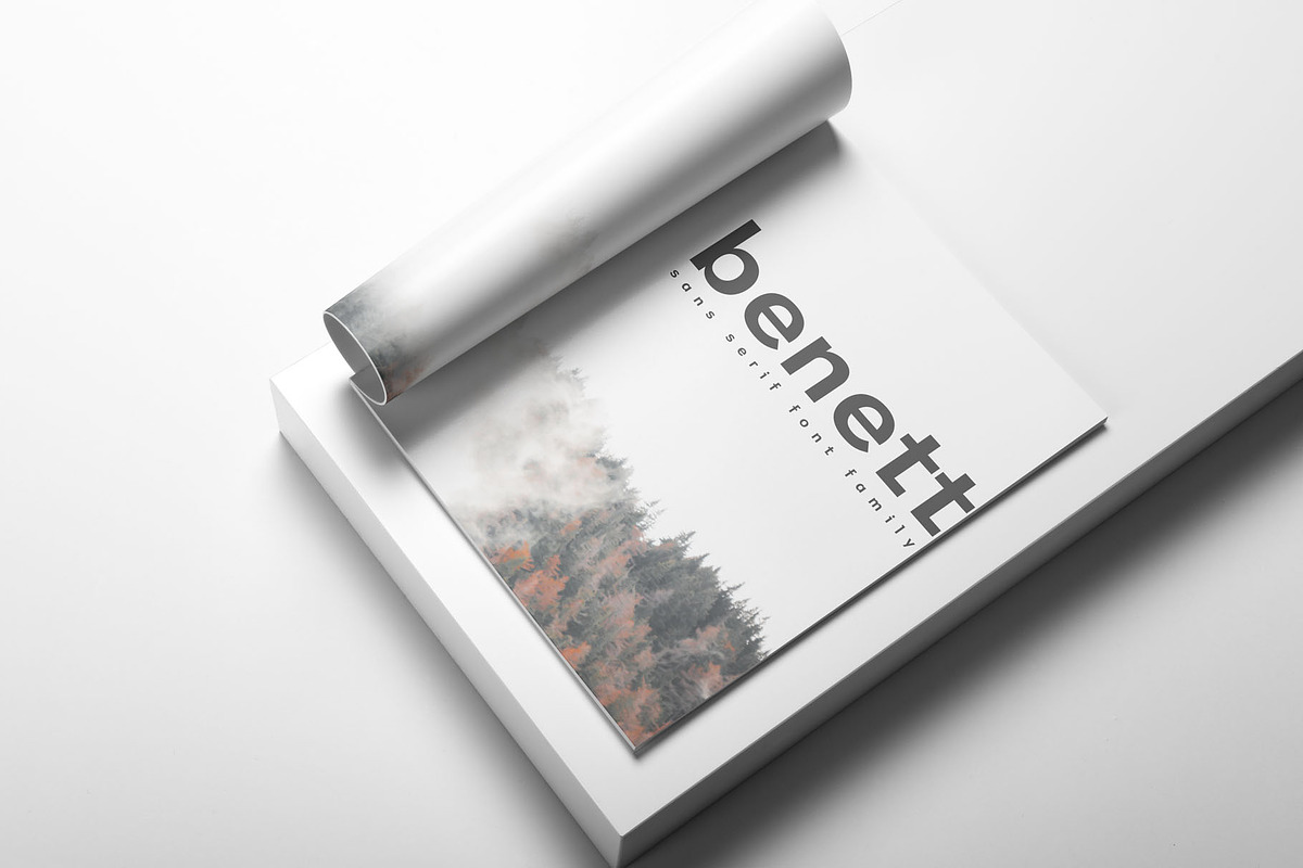 Benett Sans Serif Font Family, a Sans Serif Font by Creativetacos (Photo 9 of 12)