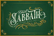 Brown Hunter Victorian Set, a Serif Font by alit design (Thumbnail 10 of 32)