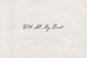 Paper Soul Quiet Vintage Font, a Script Font by AnMark (Thumbnail 11 of 11)
