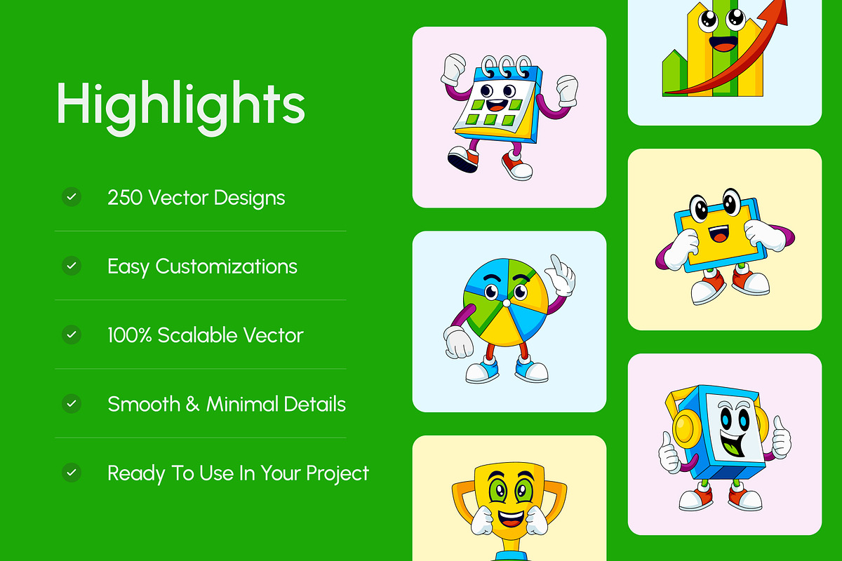 250 Work Illustrations, a Work Illustration by Vectors Market (Photo 2 of 15)
