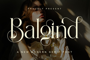 Balgind Modern Serif Font