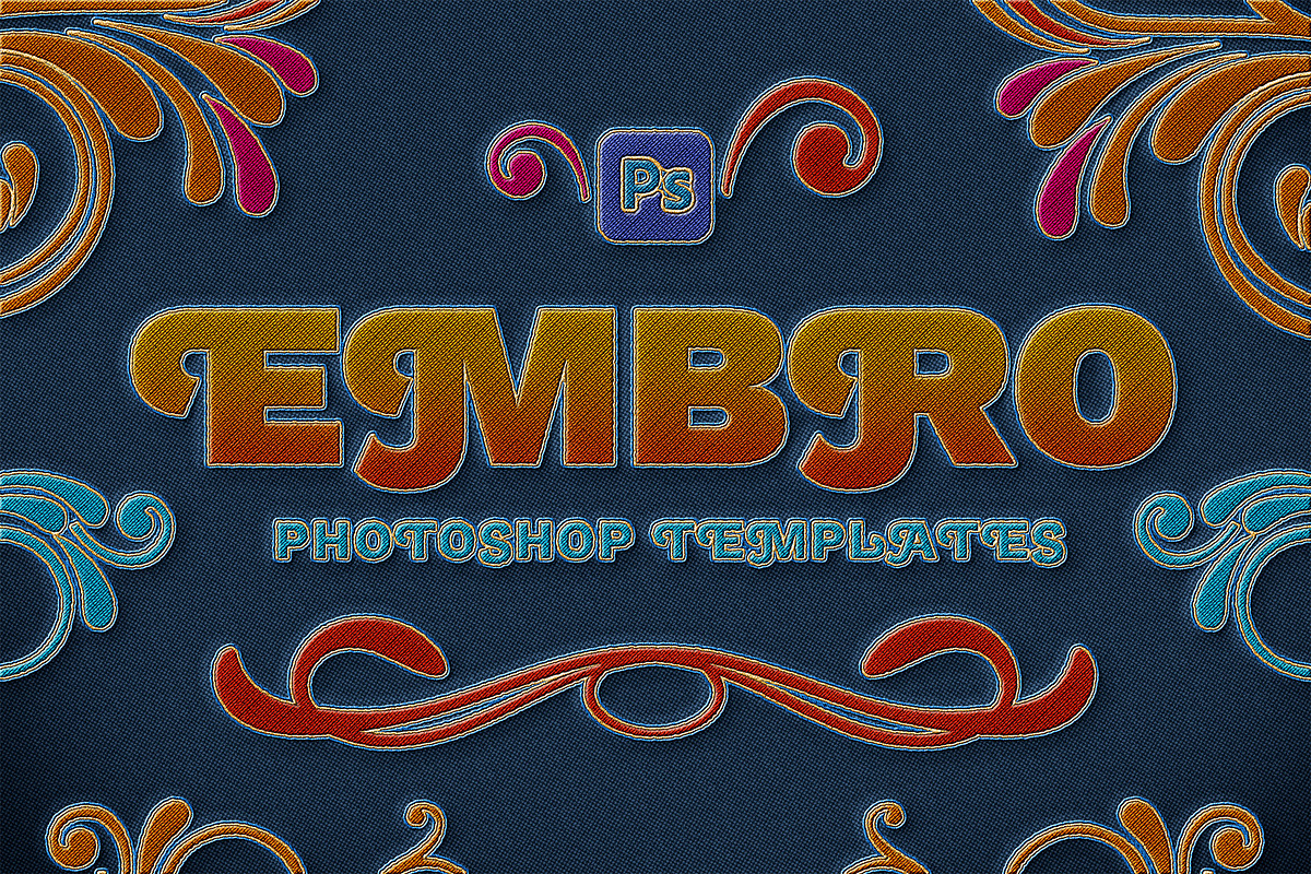 Embroidery Photoshop Mockups, a Product Mockup by Andrew Skoch Design (Photo 6 of 6)