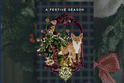Classic Christmas Watercolor & Cards, an Object Graphic by Laras Wonderland (Thumbnail 9 of 12)