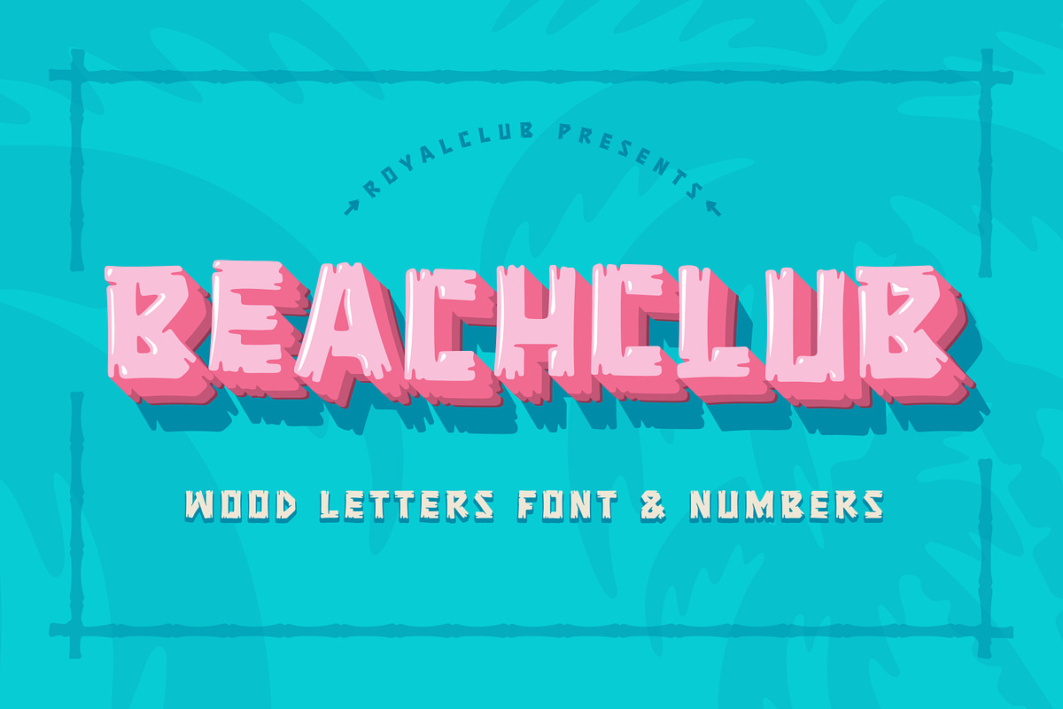BEACHCLUB FONT, a Font by ROYALCLUB (Photo 1 of 4)