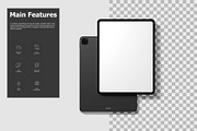 iPad Pro Mockup, a Device Mockup by Sweetdady (Thumbnail 5 of 5)