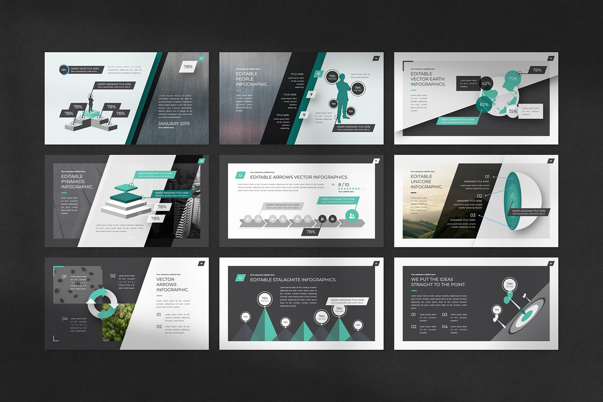 Gloss PowerPoint Template, a Presentation Template by Creathrive Design (Photo 6 of 8)