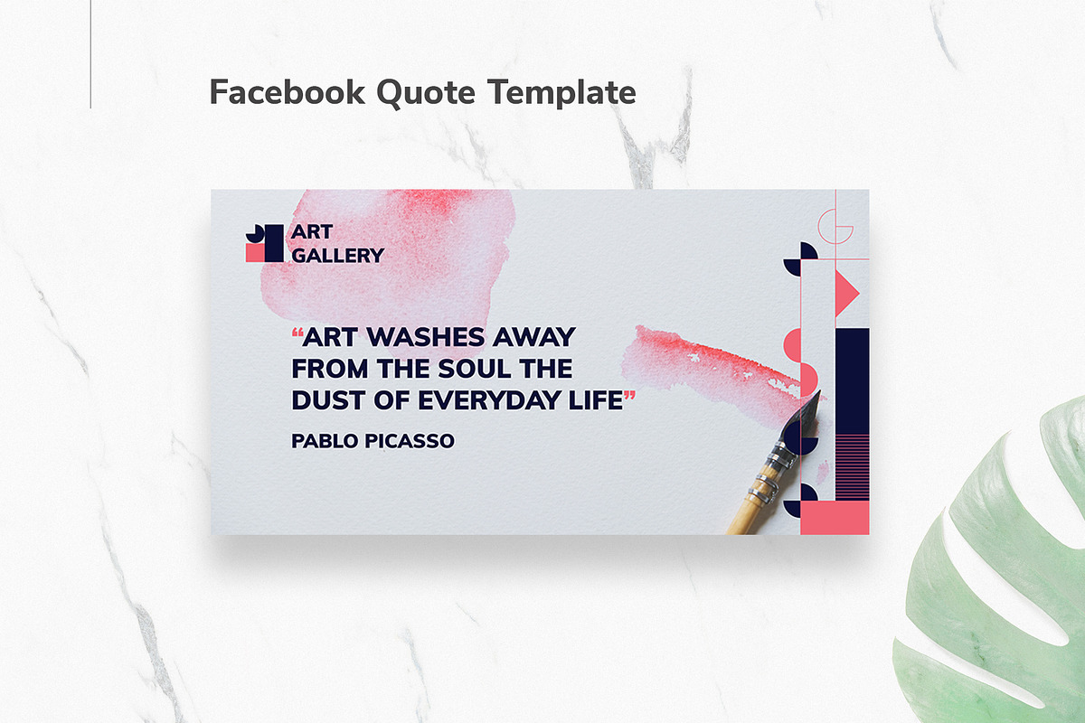 Art Gallery Facebook Materials, a Social Media Template by TemplatesNow! (Photo 7 of 7)