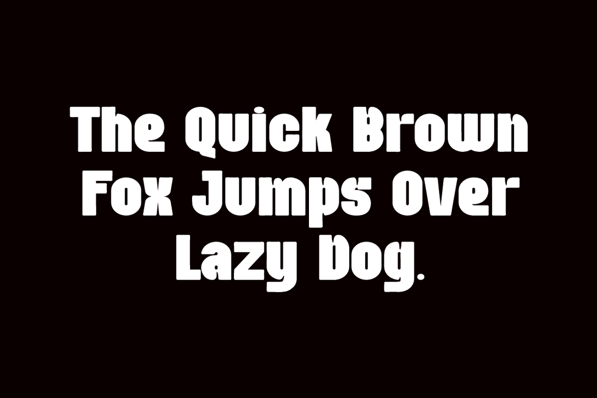 Glogasi - Bold Sans Serif Font, a Sans Serif Font by Iqsiart Studio (Photo 5 of 6)