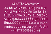 CS Damaris Stamp, a Sans Serif Font by Craft Supply Co. (Thumbnail 8 of 8)