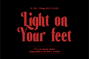 Muflesh - A Classic Bold Display, a Font by zamjumps (Thumbnail 3 of 9)