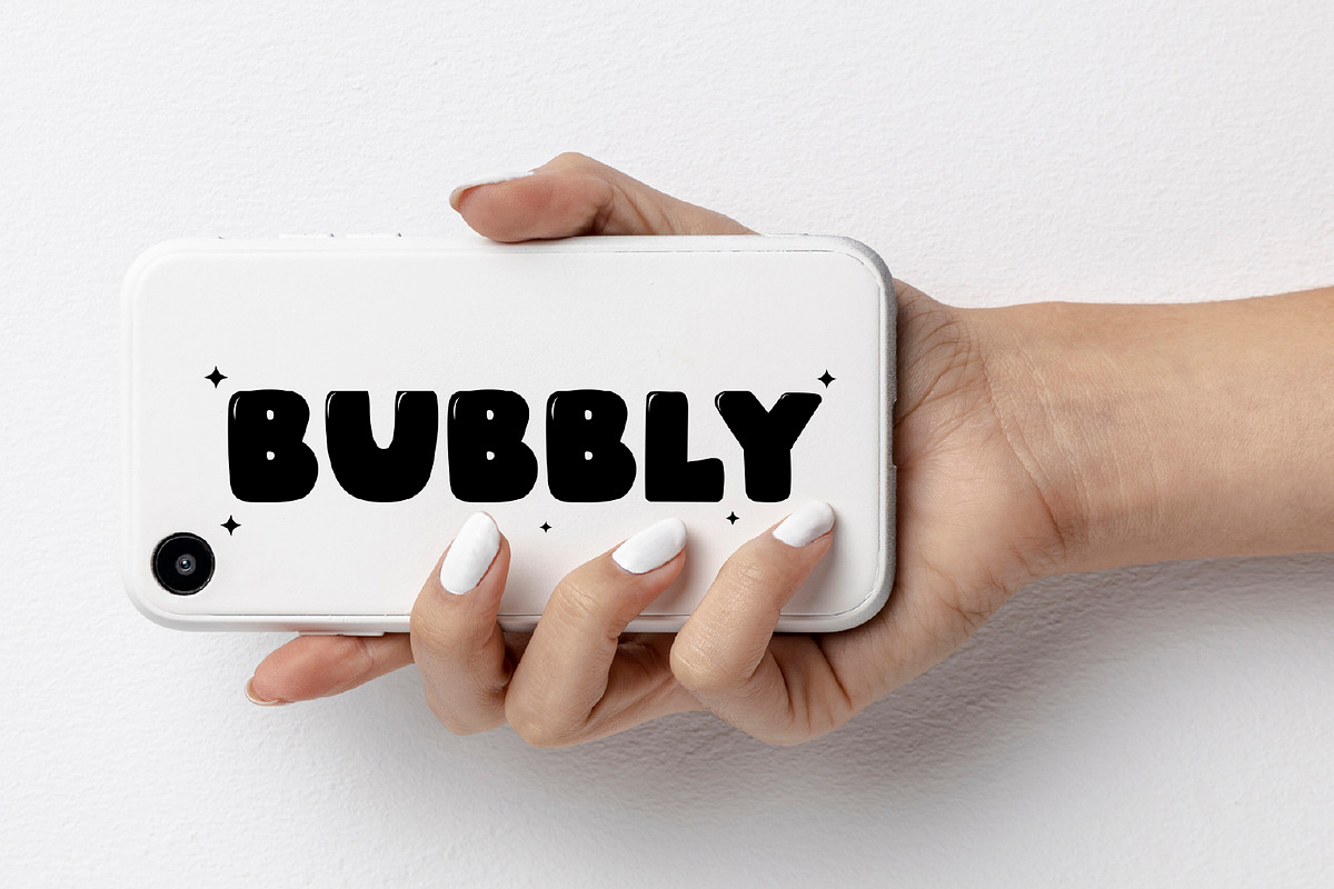 Bubbly Love A Playful Bubbly Font, a Handwritten Font by Prestige Artsy Studio (Photo 9 of 10)