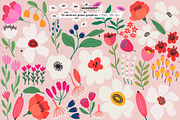 Abstract Floral Market Graphics, a Decorative Illustration by likorbut (Thumbnail 2 of 11)