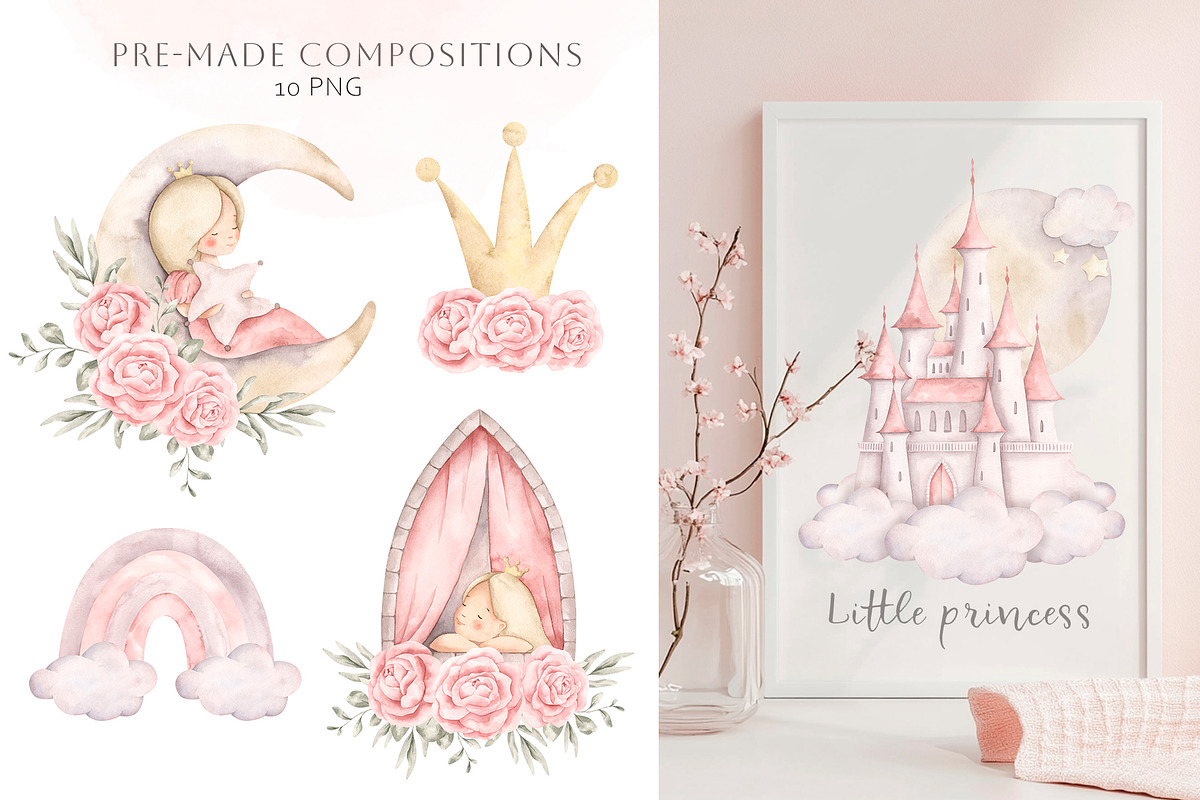 Pink dreams, a Person Illustration by NellyaEgorova (Photo 4 of 15)