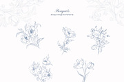 Baroque Vintage Ornamental set, a Decorative Illustration by Yuliia Lashevska (Thumbnail 4 of 19)