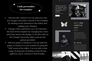 Wix Website Template Photography, a Wix Template by Wixify Studio (Thumbnail 6 of 7)