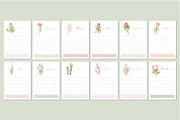 2025 Printable Calendar - Fynbos Art, a Stationery Template by CL Creative Studio (Thumbnail 8 of 9)