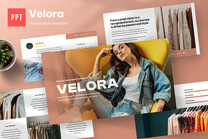 Velora - Fashion PowerPoint Template