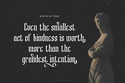 Roslenk Vol2 – Blackletter Font, a Blackletter Font by Flawless And Co (Thumbnail 4 of 10)