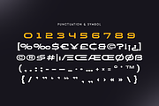 Omega - Futuristic Font, a Sans Serif Font by Hamz Studio (Thumbnail 10 of 12)