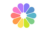 Flower petal circle diagram, an Object Graphic by Elena Pimukova (Thumbnail 7 of 9)