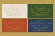 HIGHLINE Font | Vintage Font, a Serif Font by NienowBrand (Thumbnail 9 of 10)