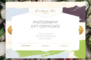 Gift Certificate Template / Aurora, a Card Template by ArealPro (Thumbnail 2 of 4)