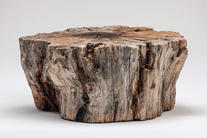 Weathered wood stump rustic texture, a Photo by Pixeness Studio