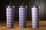 Frosty Lavender Gingham Digital Pape, a Graphic by Hurairagraphics (Thumbnail 4 of 5)