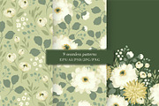 English Garden. Seamless patterns, a Pattern Graphic by Nadia Grapes (Thumbnail 3 of 7)