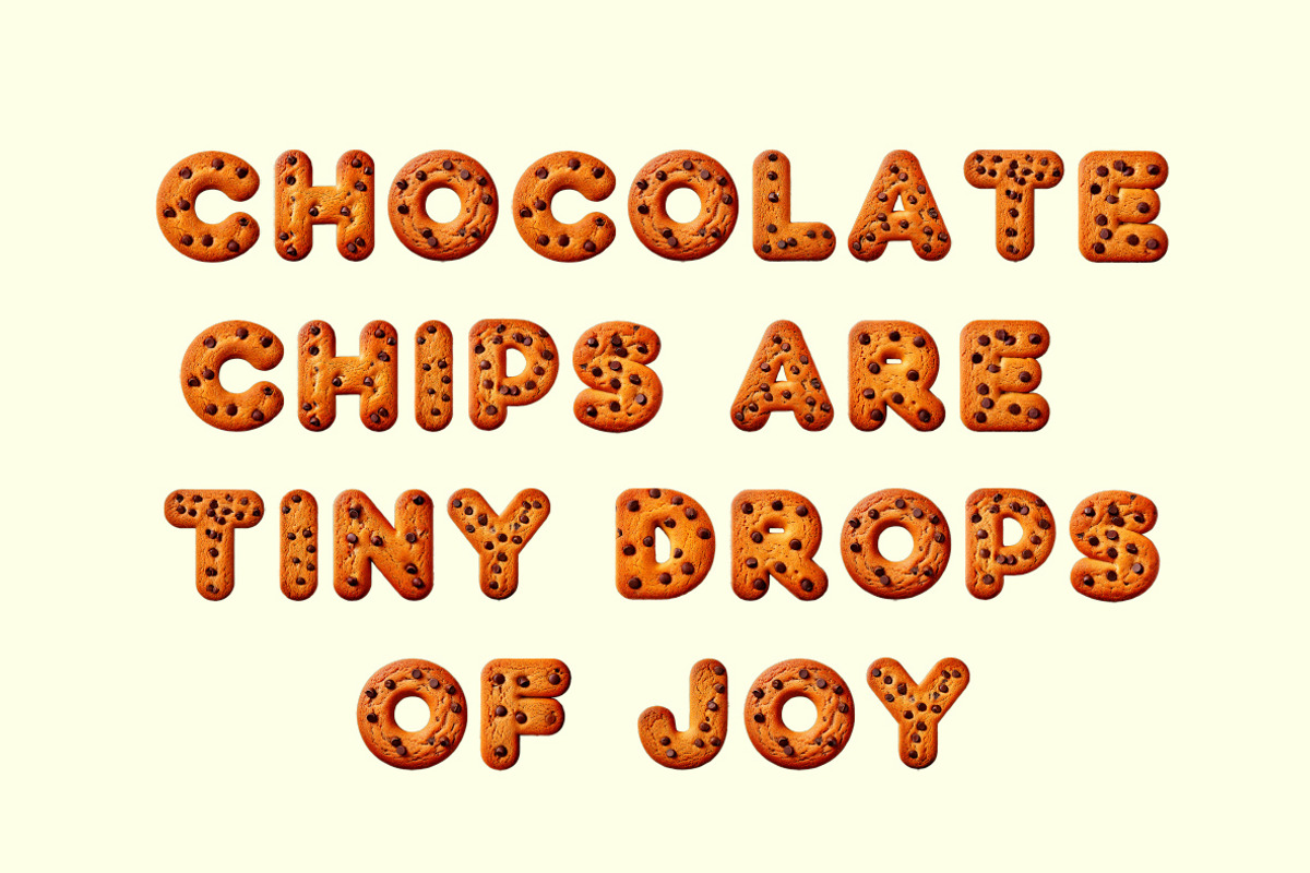 ChocoChunk Font, a Sans Serif Font by Handmadefont (Photo 6 of 13)