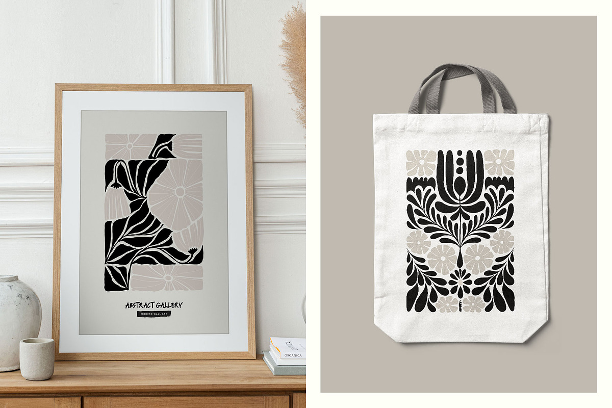 Dark Flowers | Wall Art Creator, an Object Graphic by Leleka.Store (Photo 6 of 15)