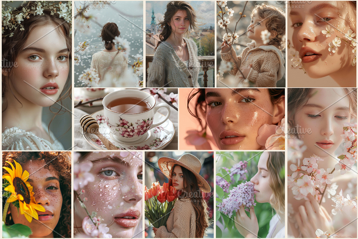 104 Spring Aesthetic Stock Image, a Graphic by YA Design (Photo 2 of 4)