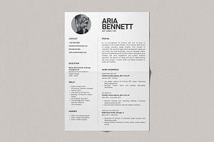 Minimalist Business Resume Template