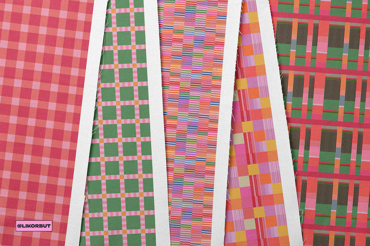 Bauhaus Modern Geometric Patterns, a Pattern Graphic by likorbut (Photo 8 of 10)