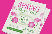 Spring Big Sale Flyer, a Flyer Template by graphicook (Thumbnail 2 of 3)