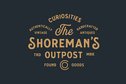The Shoreman's Typeface, a Handwritten Font by Hustle Supply Co. (Thumbnail 5 of 10)